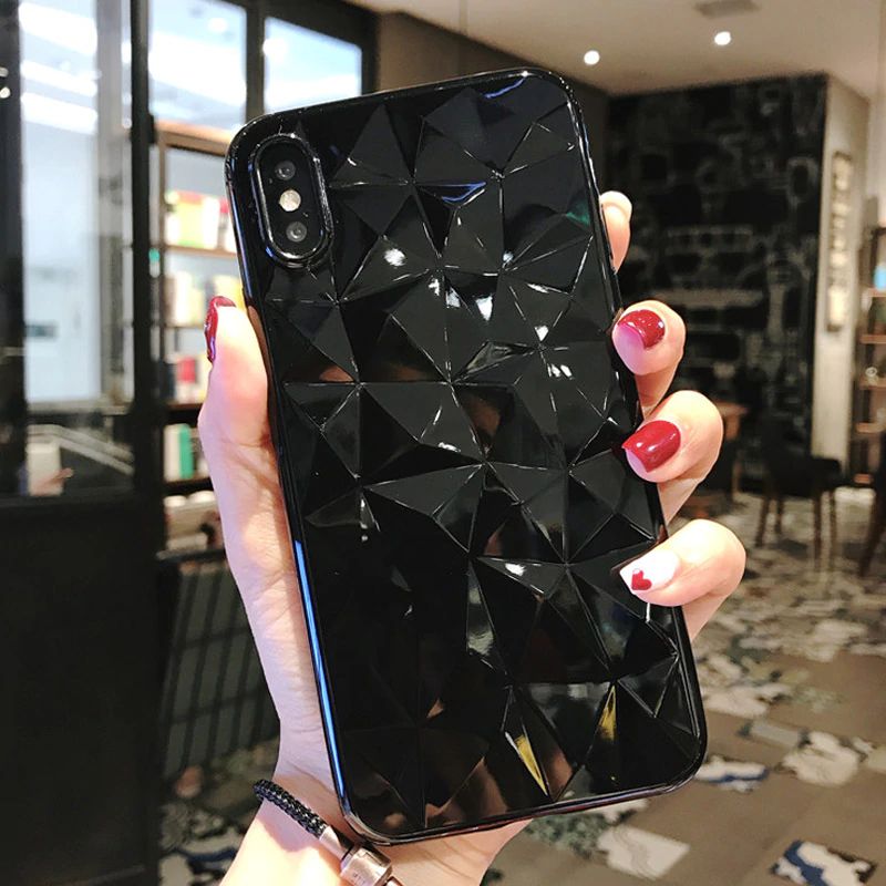 Diamond Texture Case For iPhone