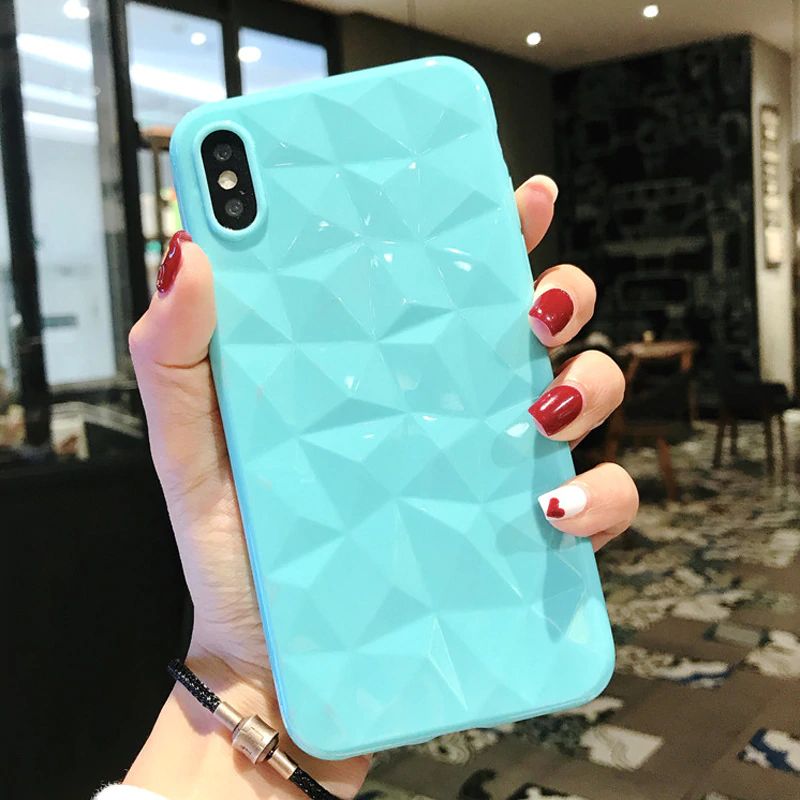 Diamond Texture Case For iPhone