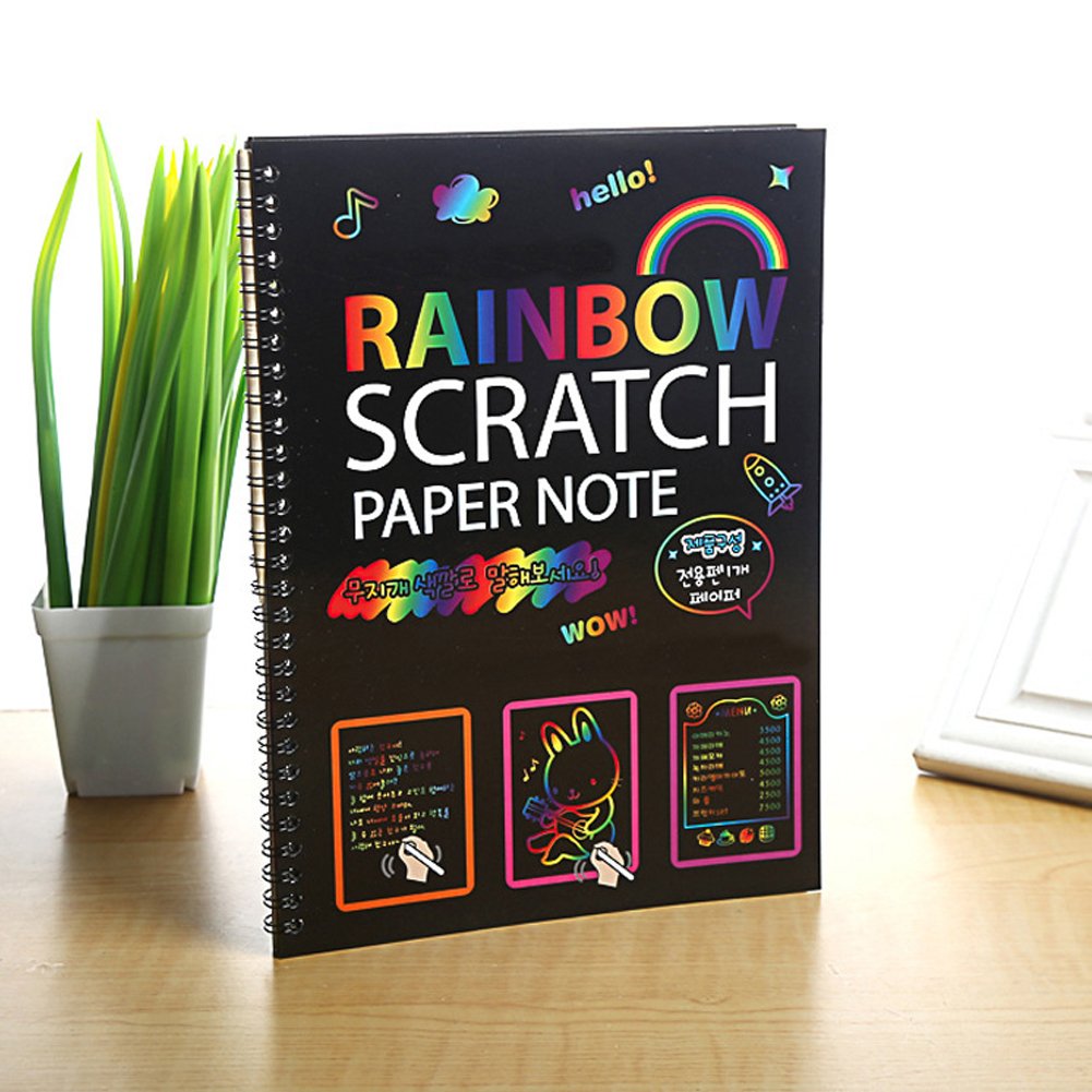 Rainbow Scratch Note Pad