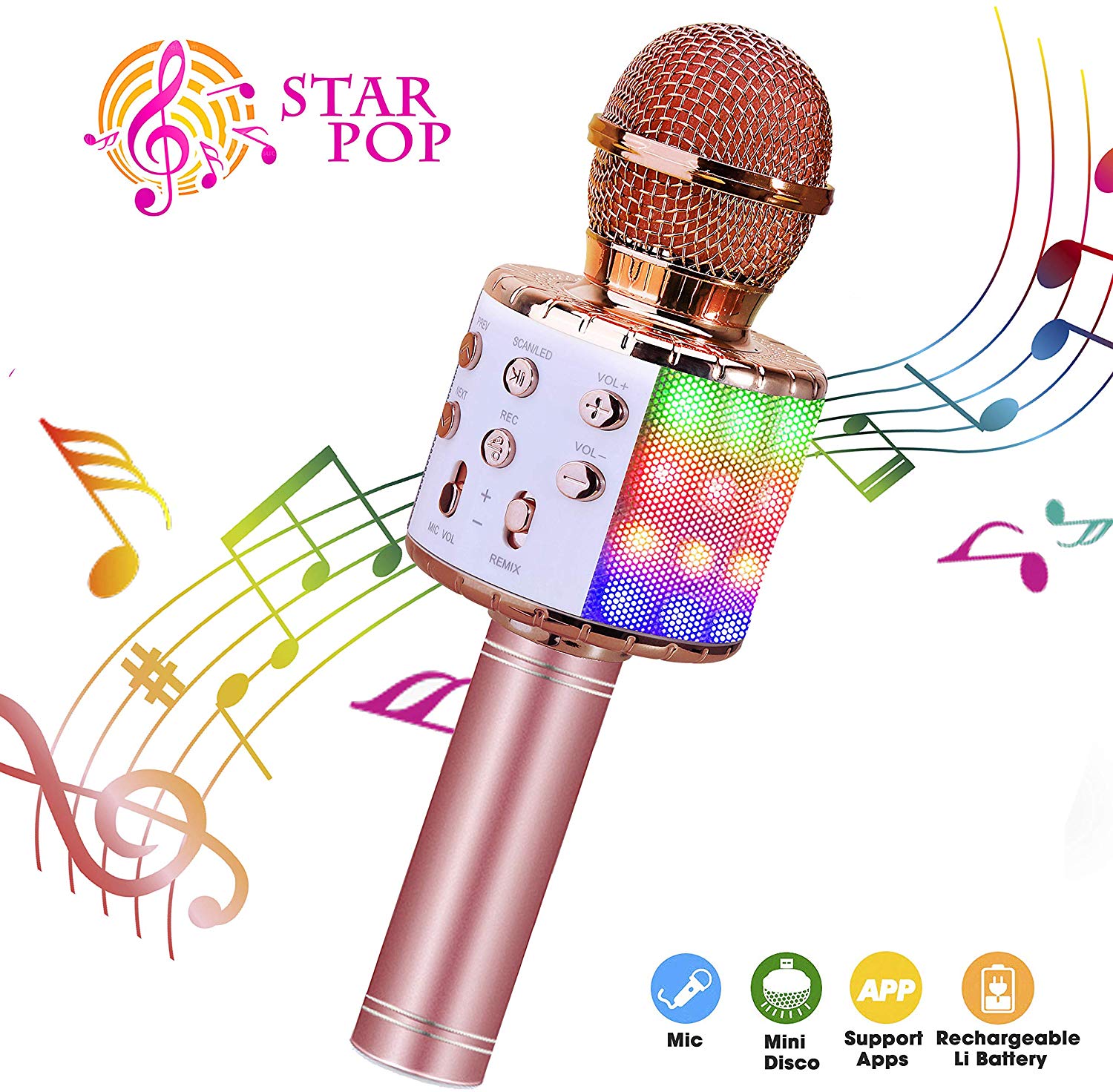 Bluetooth Karaoke Microphone