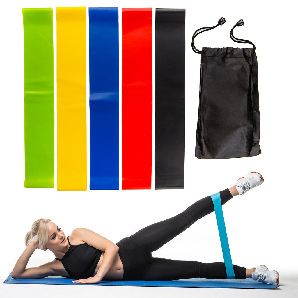 5 Piece Resistance Band Set