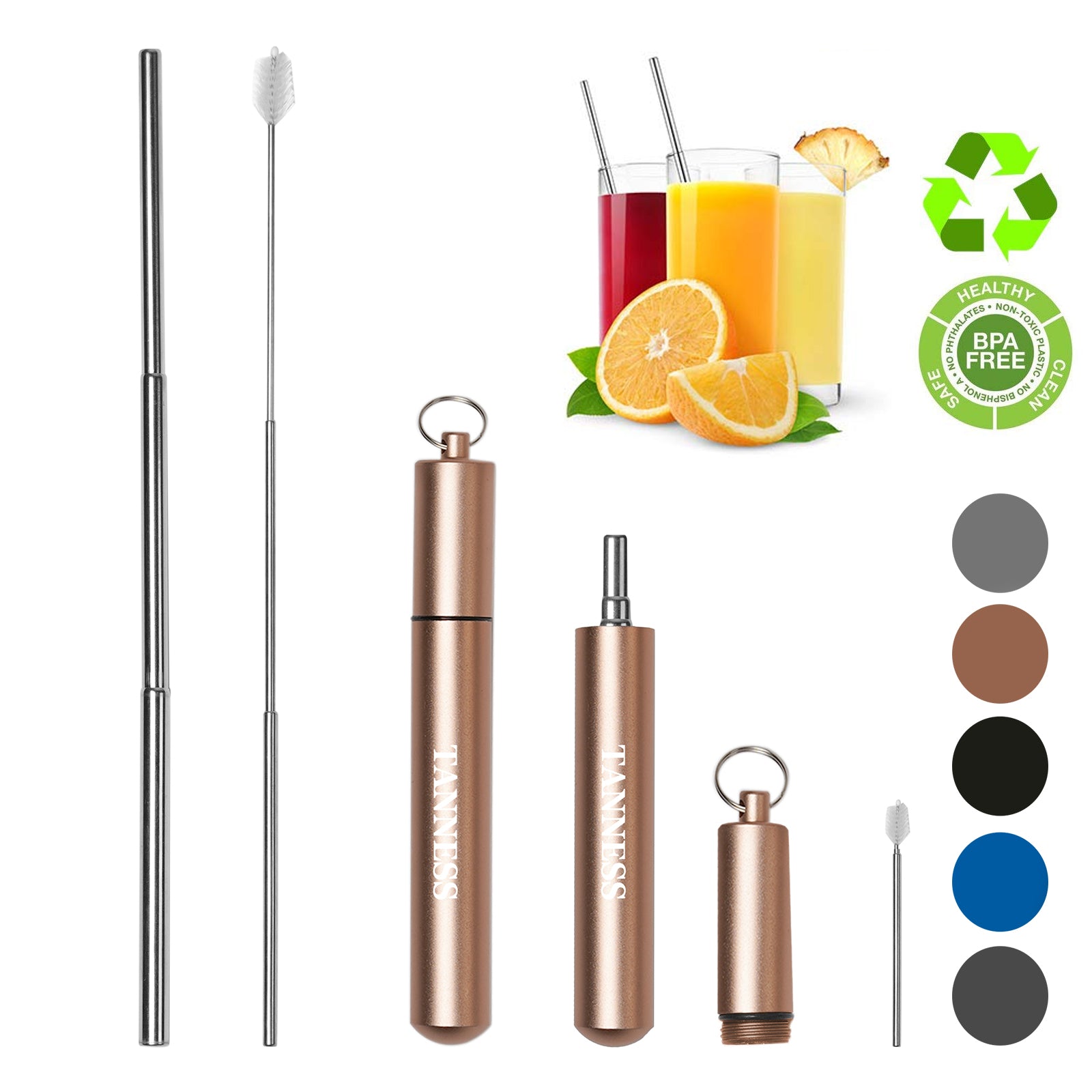 Foldable Reusable Straw